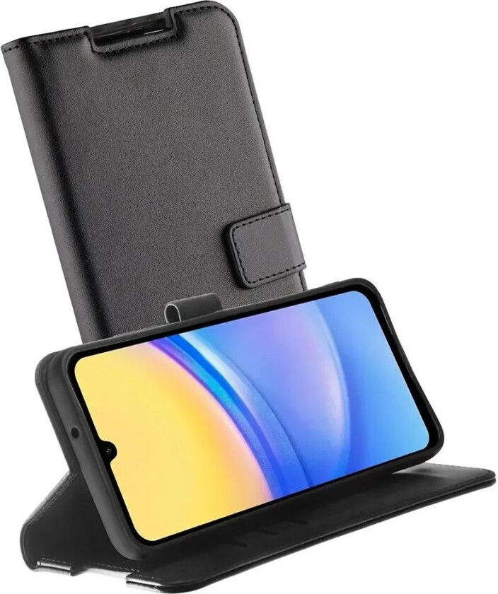 Samsung Galaxy A55 (5G) Classic Wallet Kunstskinn Flipdeksel med Lommebok - Svart