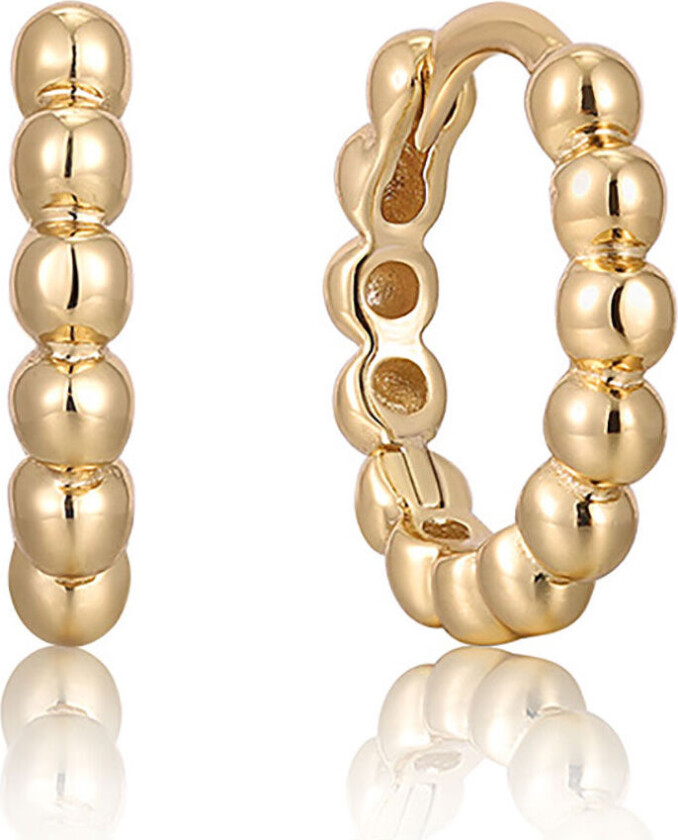 , Creoler i forgylt 925 med kuler