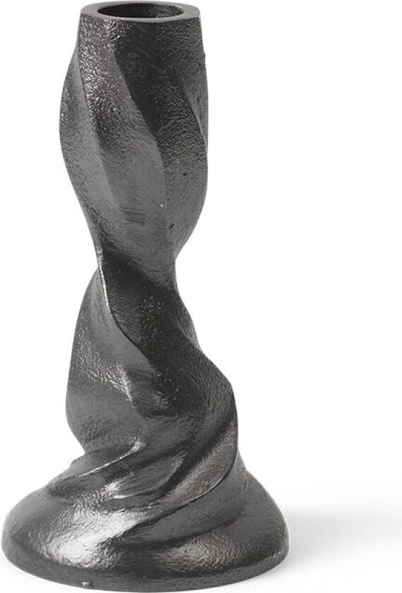 Gale lysestake 13 cm Blackened Aluminium