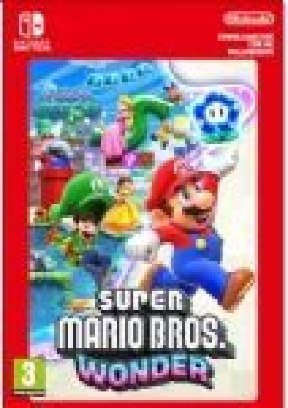 Super Mario Bros. Wonder, Switch, Flerspillermodus, RP (Rating Pending), Fysisk medium