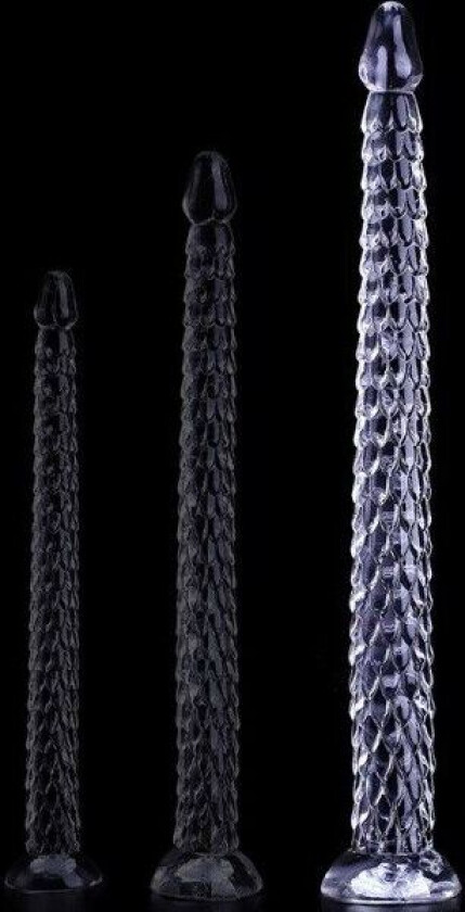 Armak Long Transparent Dildo 57 cm Ekstra lang analdildo