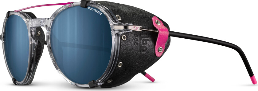 Legacy Spectron 3 Polarized Shiny Translucent Crystal/Pink/Black OneSize, Shiny Translucent Crystal/Pink/Black