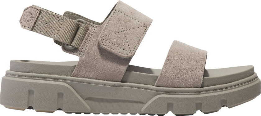 Women's Greyfield 2-Strap Sandal Light Taupe Suede 38, Light Taupe Suede