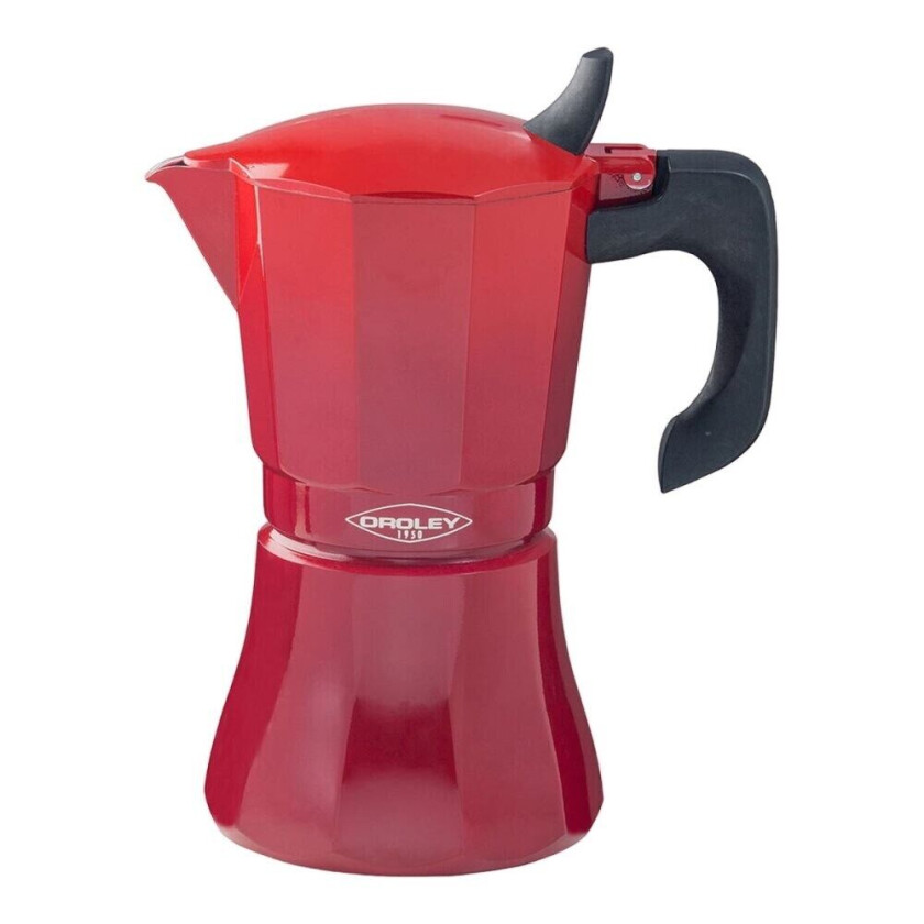 Italian Kaffekanne Oroley Petra 9 Kopper Rød Aluminium