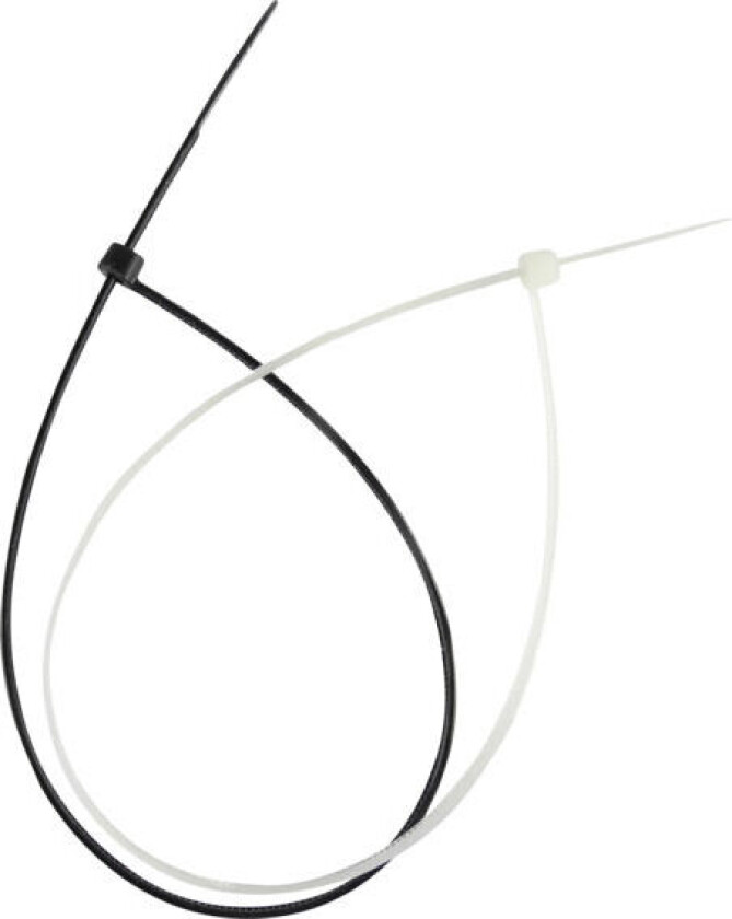 Bilde av Buntebånd Strips 540x7.6mm Sort PCT-0550-080-B-50 - 1300518