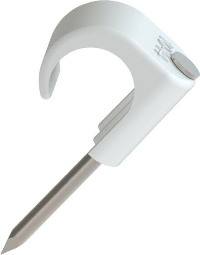 klips 10-14mm hvit SF 30mm stift 100 stk - 1318004