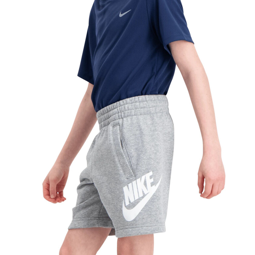 Club Fleece French Terry Shorts, junior DK GREY HEATHER/BASE