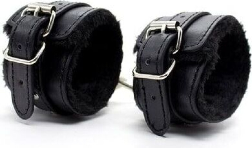 Fetish Addict Fur Lined Adjustable Handcuffs Håndjern