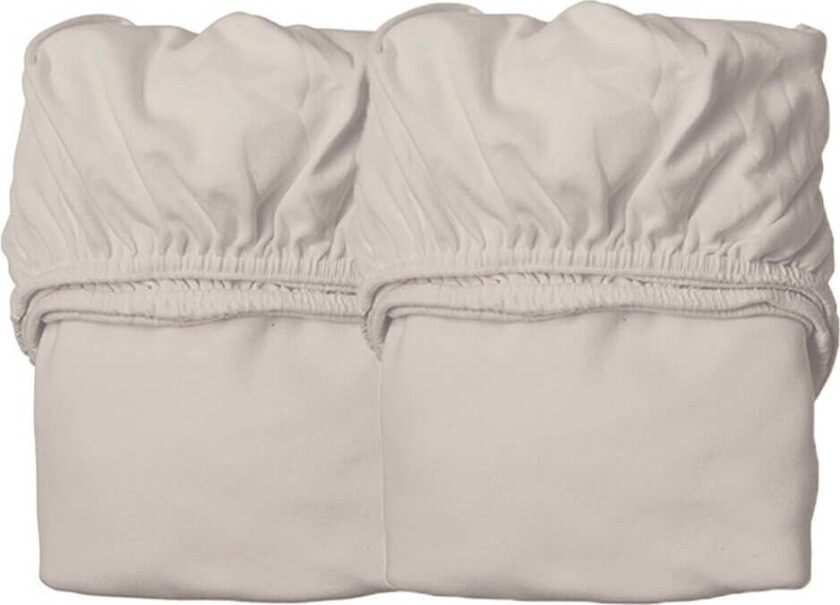 Laken til babyseng 2stk cappuccino