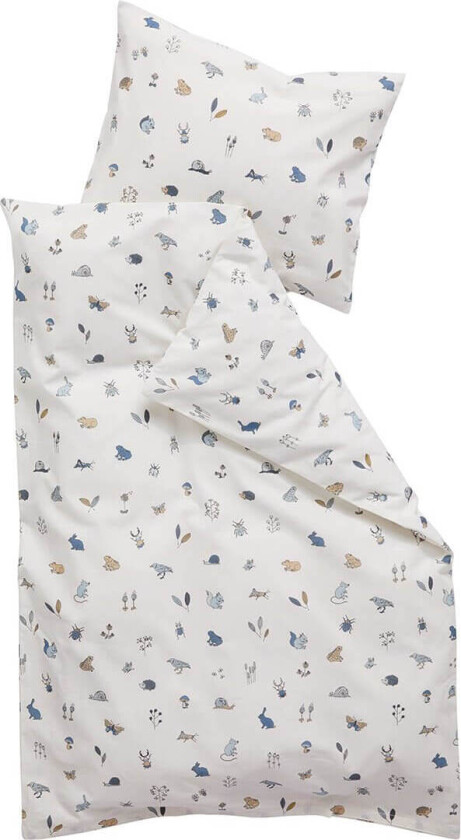 Forrest Baby sengesett 70x100 cm blå