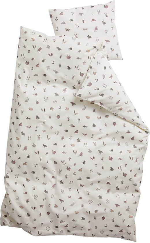 Forrest Baby sengesett 100x140 cm rosa