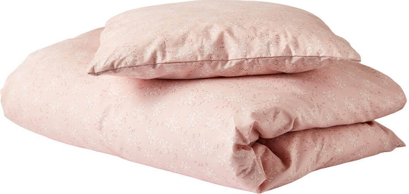 Meadow Junior sengesett 100x140 cm rosa