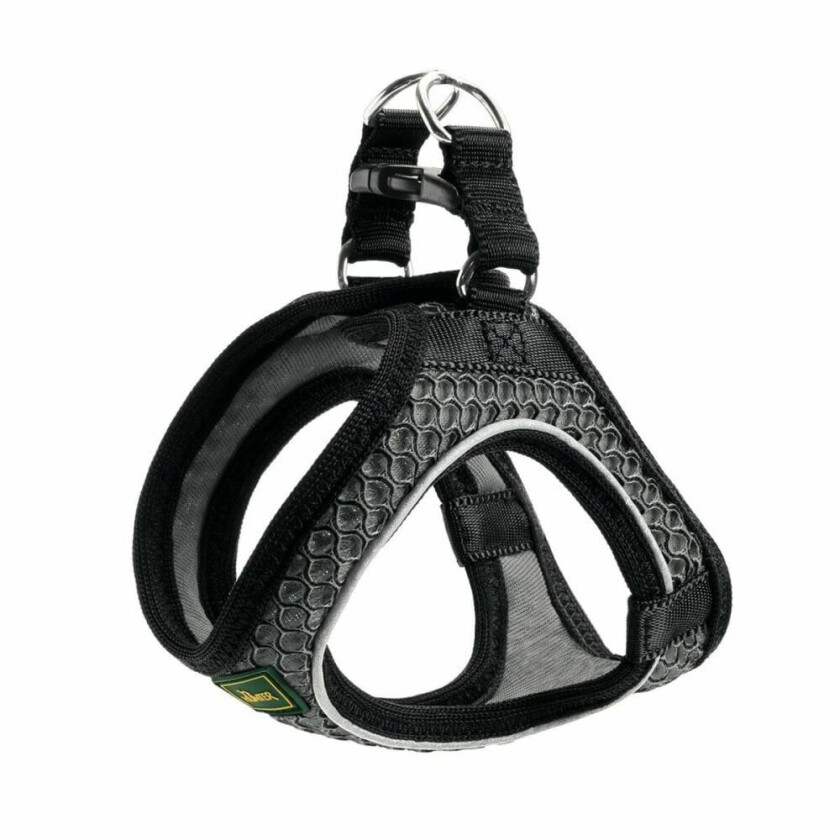 Hundesele Hunter Sort 37-42 cm Antrasittgrå XS/S