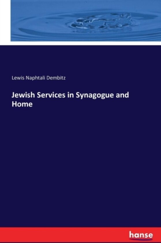 Jewish Services in Synagogue and Home av Lewis Naphtali Dembitz (Paperback)