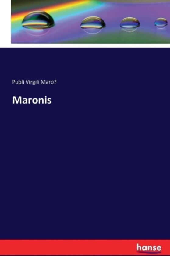 Maronis av Publi Virgili Maró (Paperback)