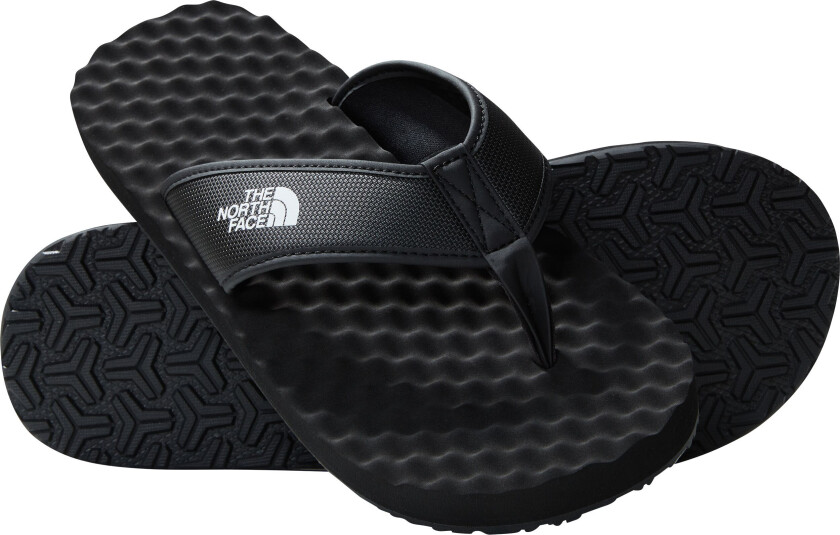 Men's Base Cap II Flip-Flops TNF BLACK/TNF WHITE US 12 / EU 45.5, TNF BLACK/TNF WHITE