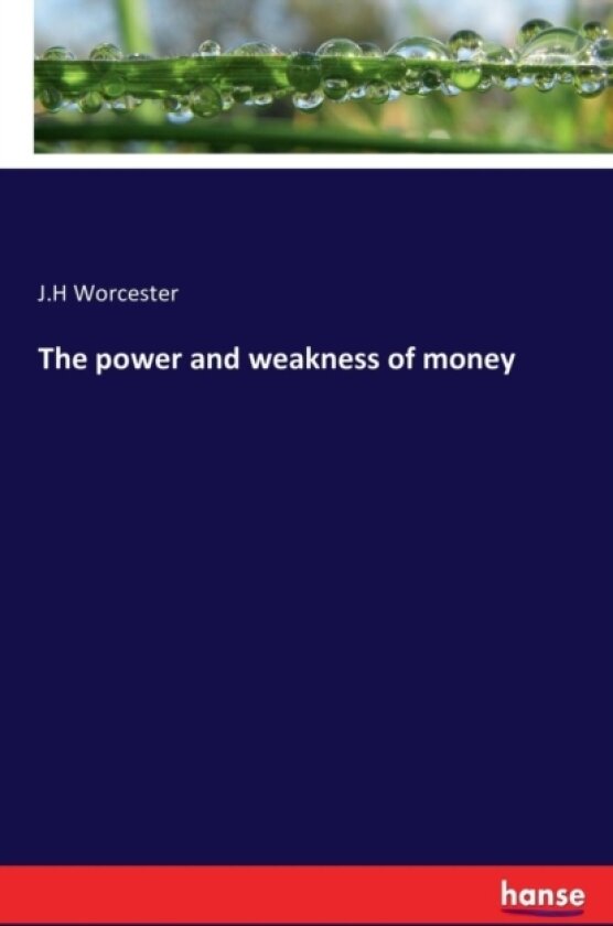 The Power and Weakness of Money av J H Worcester (Paperback)