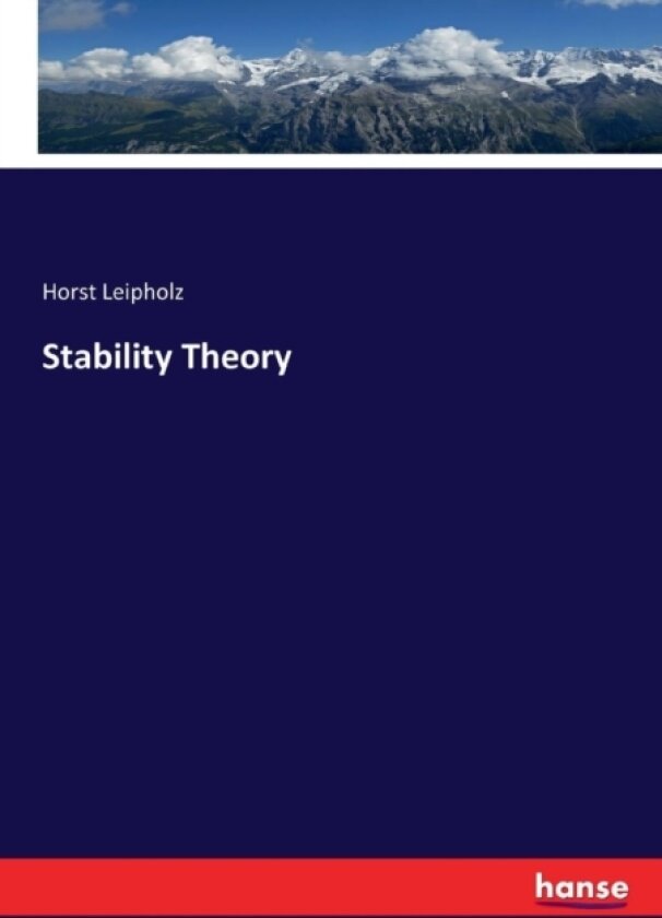 Stability Theory av Horst Leipholz (Paperback)