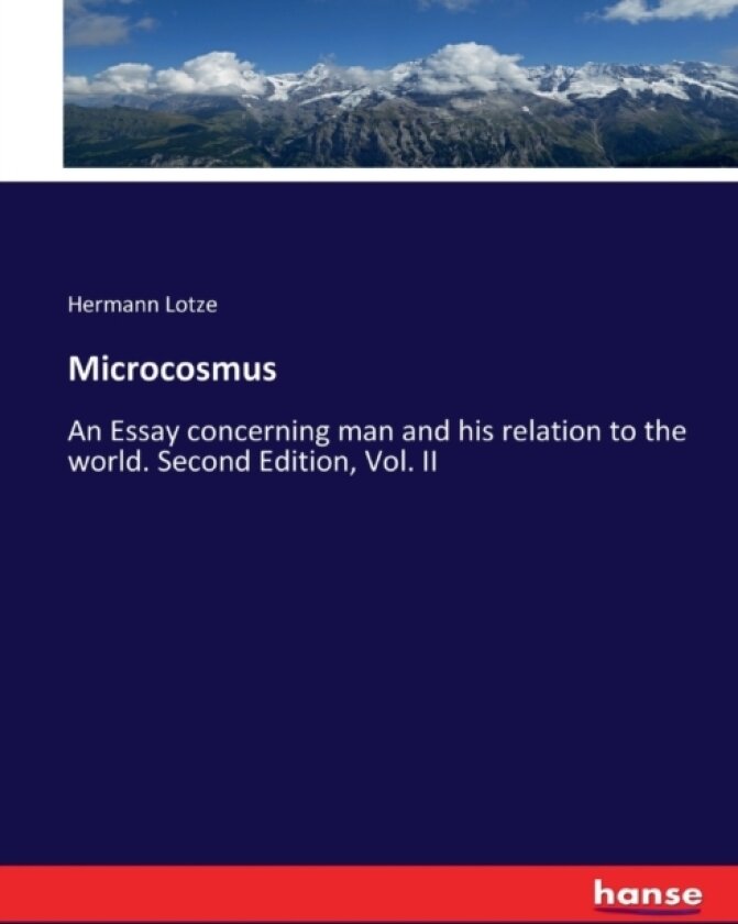 Microcosmus av Hermann Lotze (Paperback)