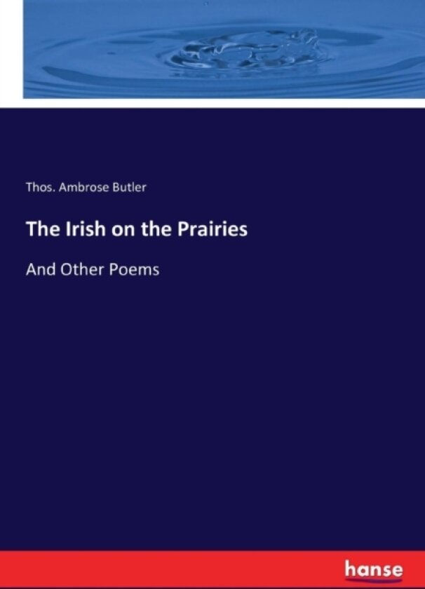 The Irish on the Prairies av Thos Ambrose Butler (Paperback)