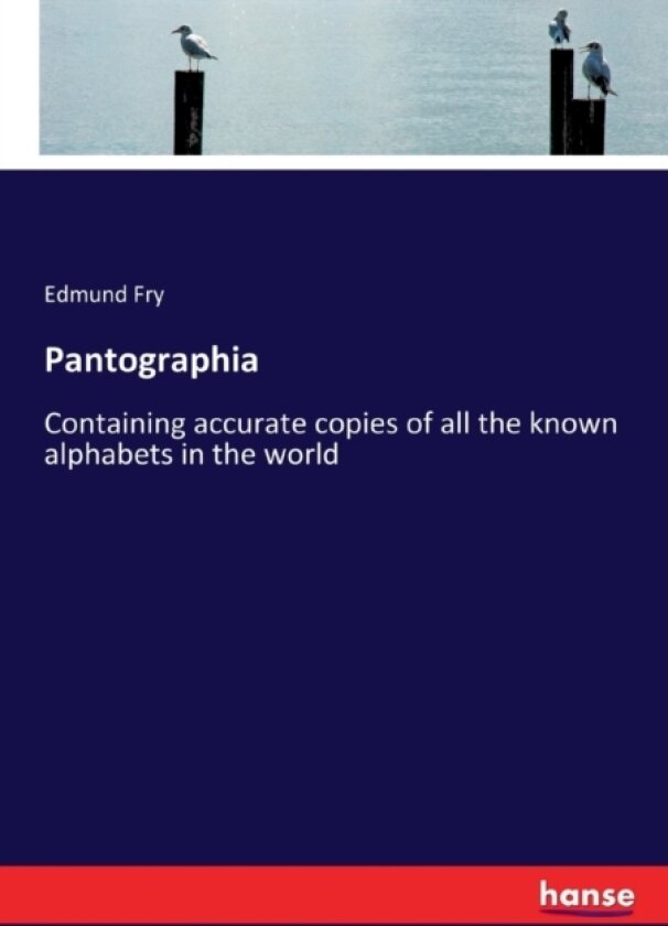 Pantographia av Edmund Fry (Paperback)