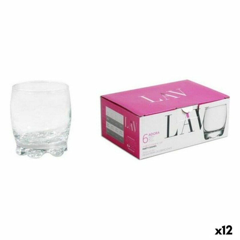 Sett med Shotglass LAV 596155 (12 enheter) (80 ml)