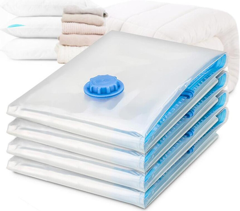 Vakuumposer for smart oppbevaring 2-6-pakning