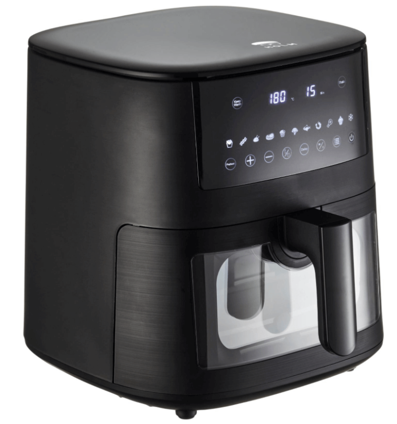 HOLM Airfryer med vindu 6.5 liter