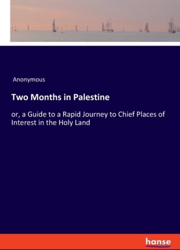 Two Months in Palestine av Anonymous (Paperback)