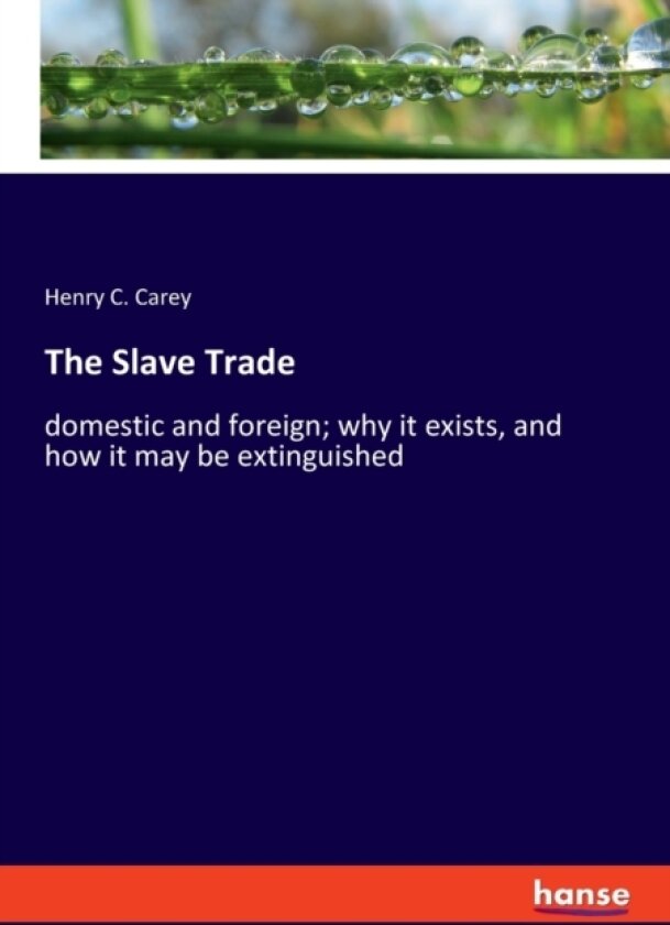 The Slave Trade av Henry C Carey (Paperback)