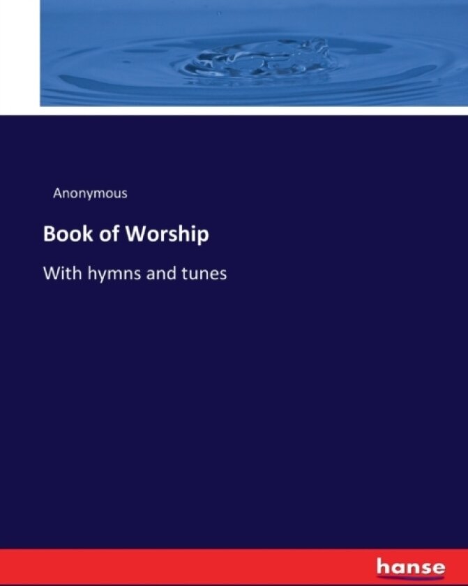 Book of Worship av Anonymous (Paperback)