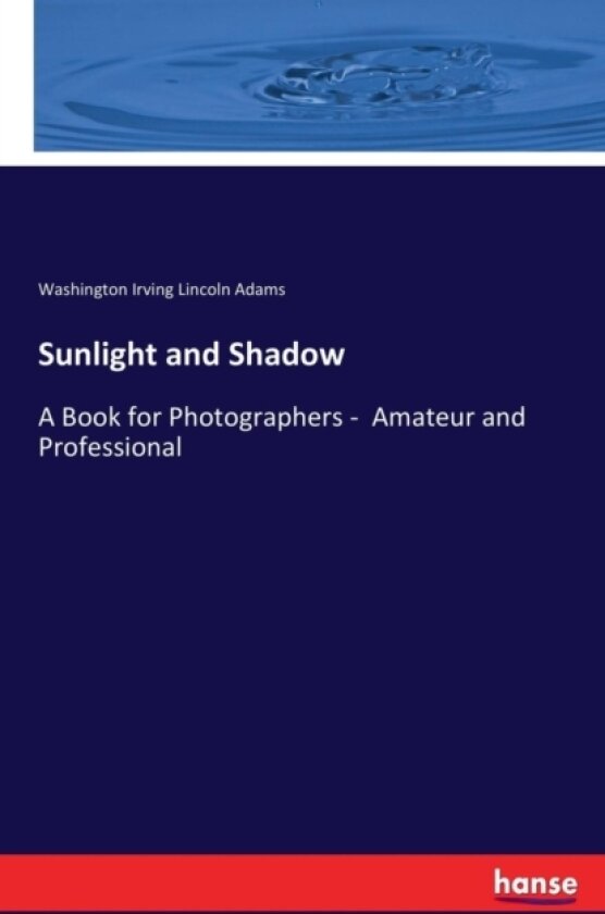 Sunlight and Shadow av Washington Irving Lincoln Adams (Paperback)