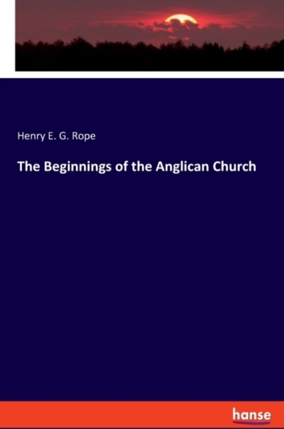 The Beginnings of the Anglican Church av Henry E G Rope (Paperback)