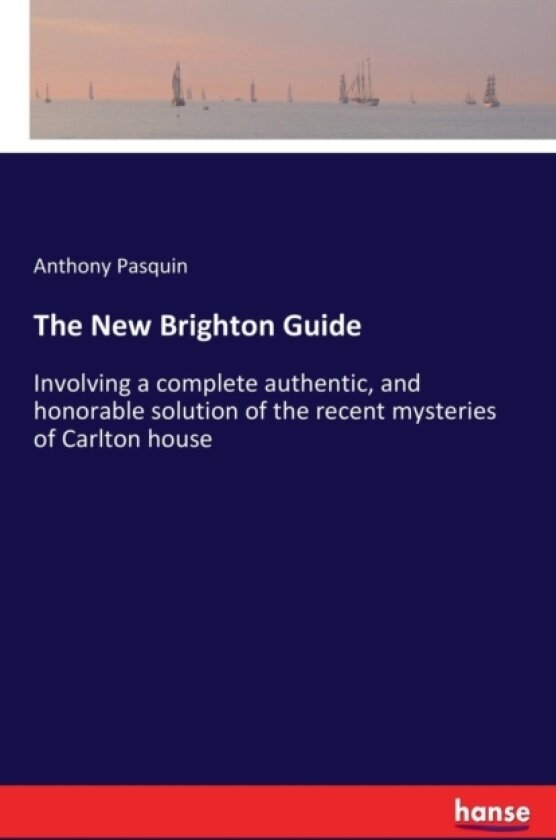 The New Brighton Guide av Anthony Pasquin (Paperback)