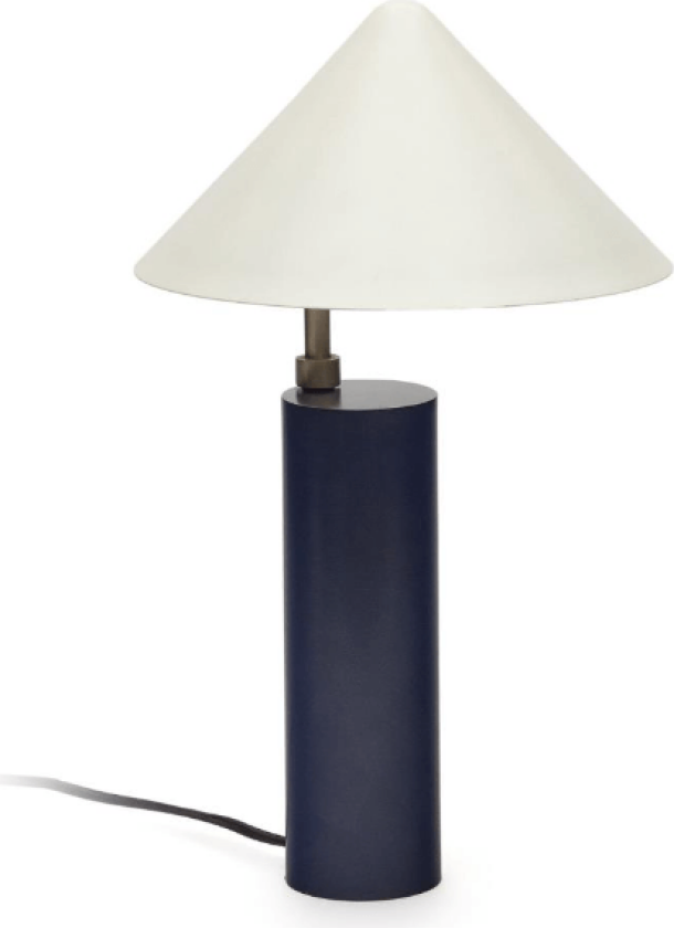 Shiva bordlampe 25 cm blå
