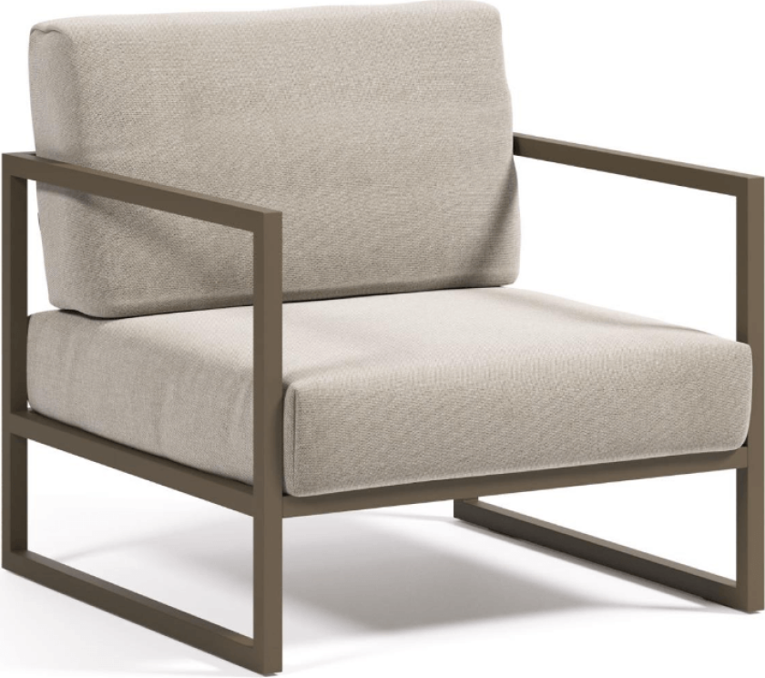 Comova utendørs lenestol lysegrå