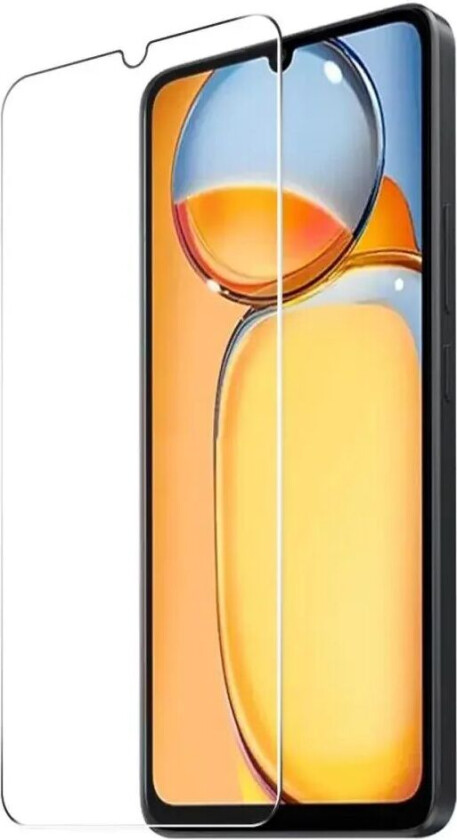 Xiaomi Poco C65 / Remi 13C ENKAY Herdet Glass 9H Skjermbeskytter - Case Friendly - Svart / Gjennomsiktig