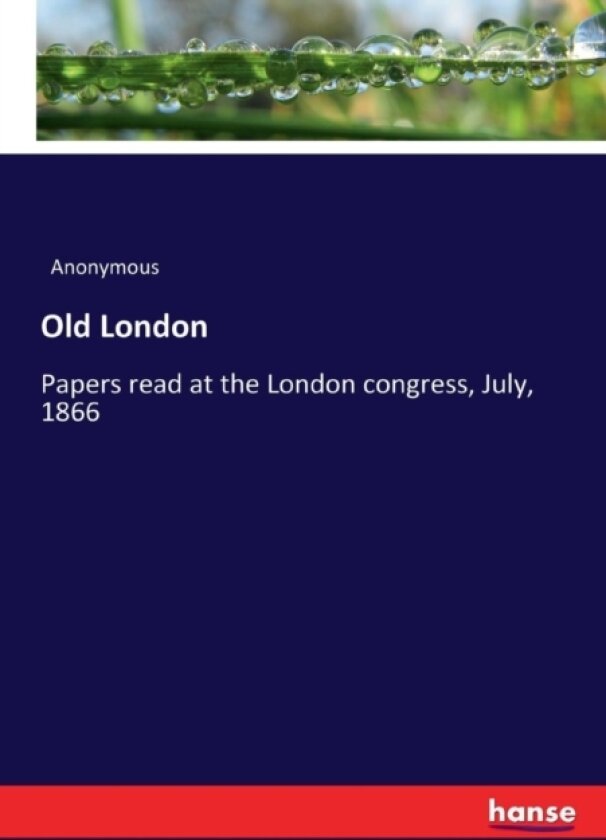 Old London av Anonymous (Paperback)