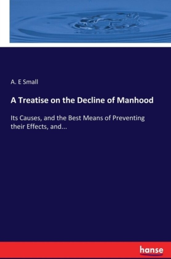 A Treatise on the Decline of Manhood av A E Small (Paperback)