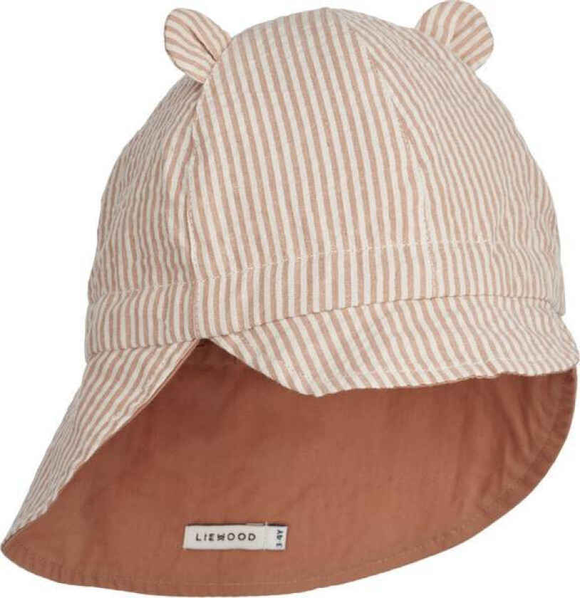 - Solhatt Gorm Reversible Seersucker Tuscany Rose Sandy