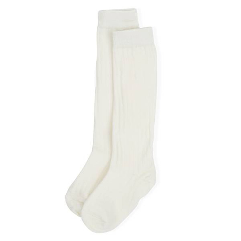 Lillelam - Knestrømper Ull Hvit