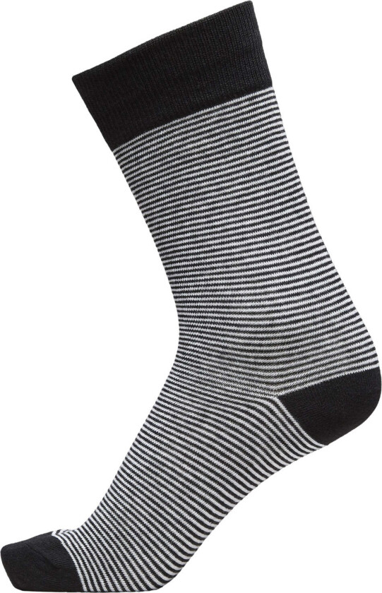 Bilde av Selected Homme Stripe Sokker - Sort