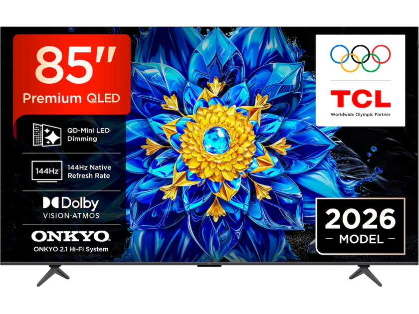 T8D 85” 4K QD-Mini LED Smart TV (2026)