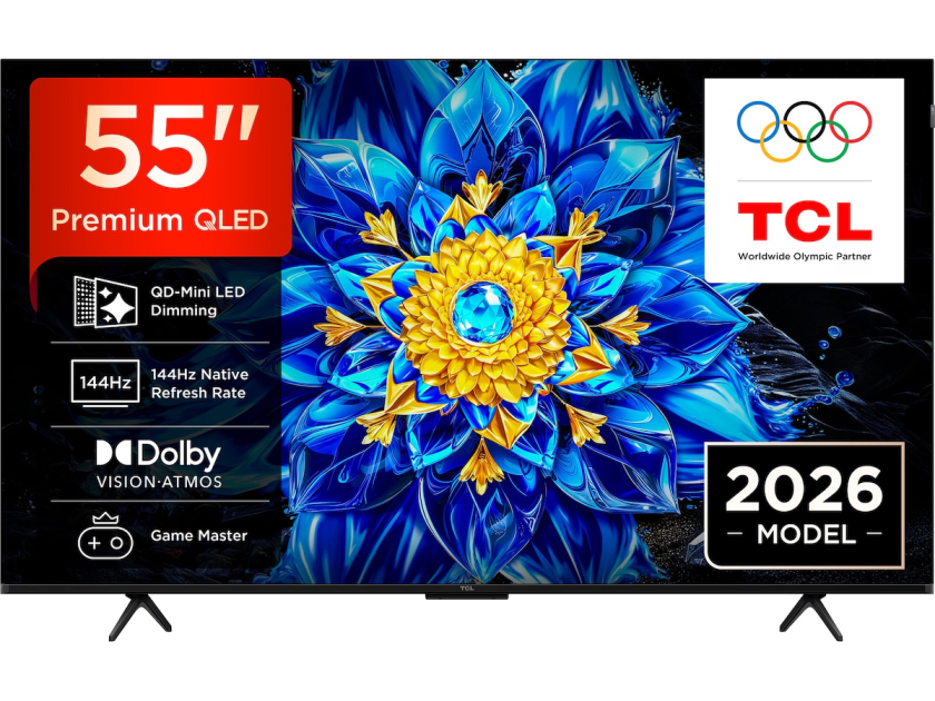 T8D 55" 4K QD-Mini LED Smart TV (2026)