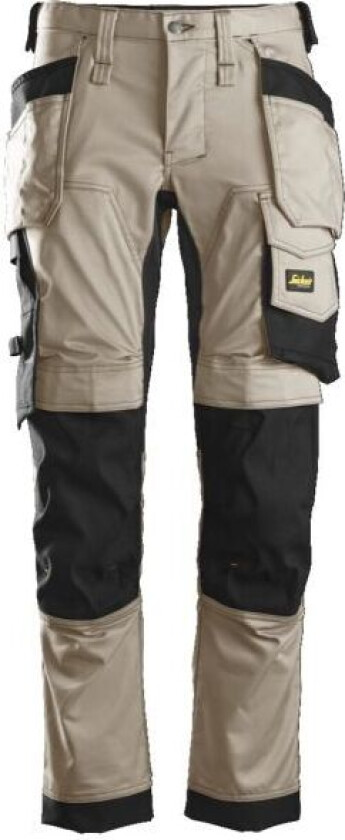 6241 AllroundWork Arbeidsbukse khaki, strekk Khaki