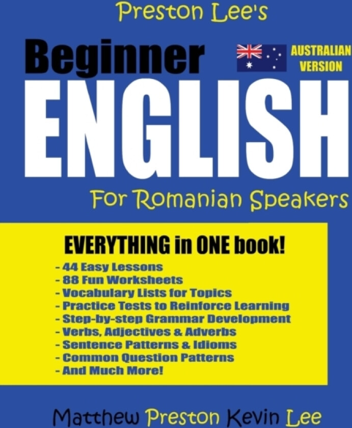 Preston Lee's Beginner English For Romanian Speakers (Australian) av Matthew Preston, Kevin Lee (Paperback)