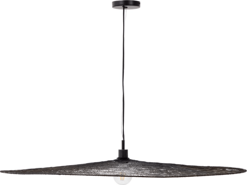 Makai taklampe 100 cm sort