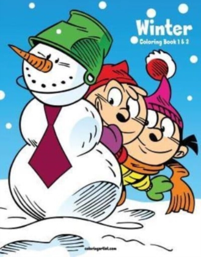 Winter Coloring Book 1 & 2 av Nick Snels (Paperback)