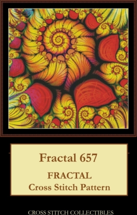 Fractal 657 av Kathleen George, Cross Stitch Collectibles (Paperback)