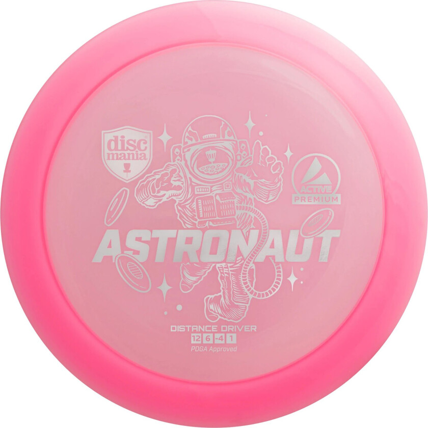 Active Premium Driver Astronaut Yellow, driver frisbeegolf Pink
